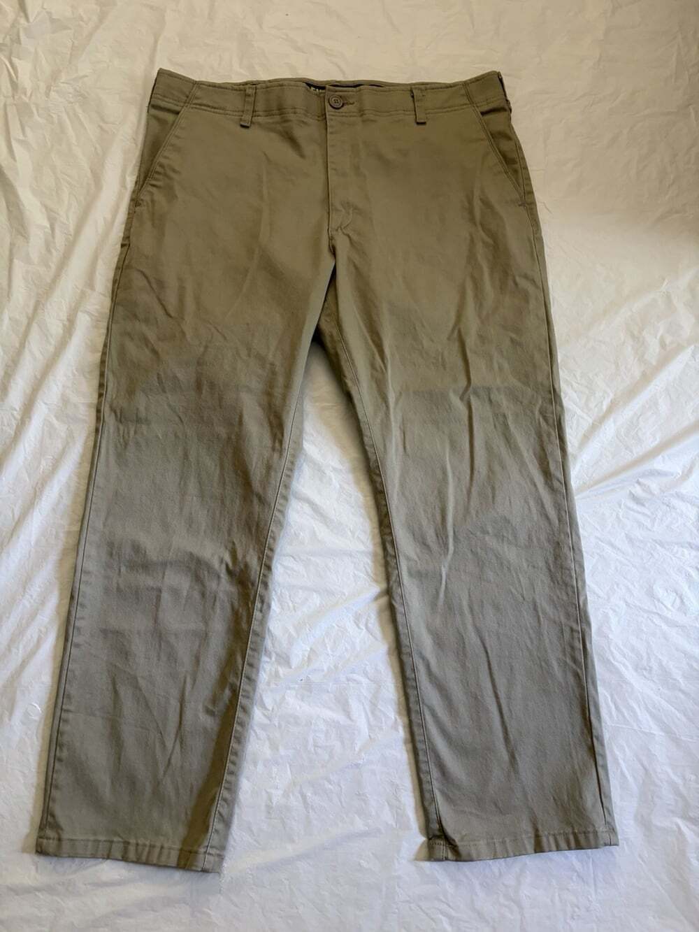 Lee Extreme Comfort Pants Men's 40x30 Tan Straight Fit